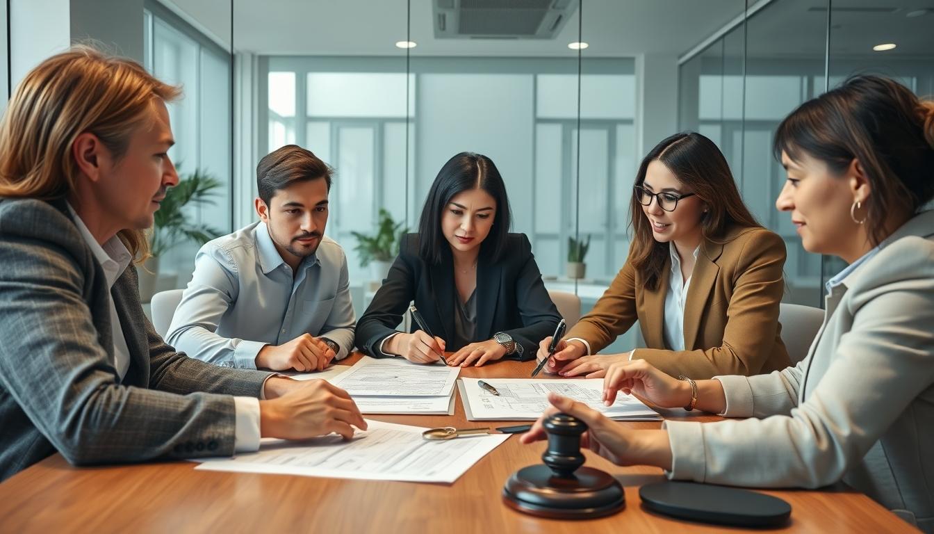 Property settlement documents and transfer review